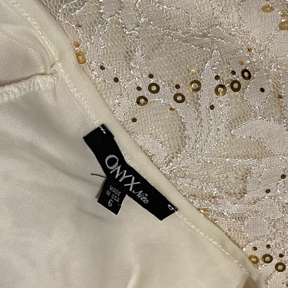 ONYX Nite Lace & Sequen Dress - Picture 5 of 6